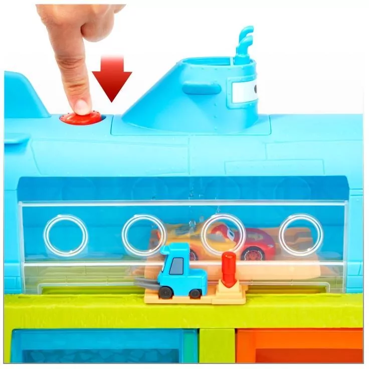 Cars. Wieloryb Supermyjnia ze zmianą koloru - tantis.pl