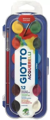 Akwarele 12 kolorów