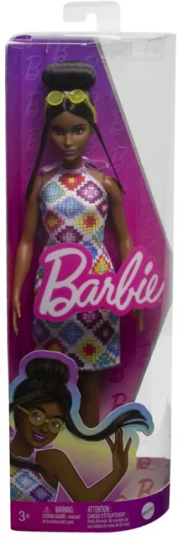 Barbie Fashionistas. Lalka w sukience - tantis.pl