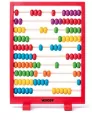 Liczydło drewniane czerwona ramka Red abacus 90009 Woody - tantis.pl