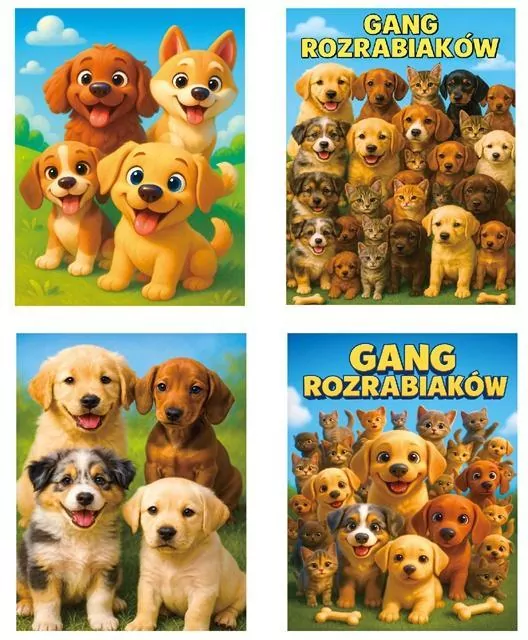 Torebka prezentowa M Gang Rozrabiaków - tantis.pl
