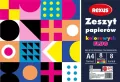 Zeszyt papierów kolor. fluo A4/8K (10szt) - tantis.pl