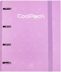 Segregator A4 4R Coolpack Pastel z kartkami fioletowy