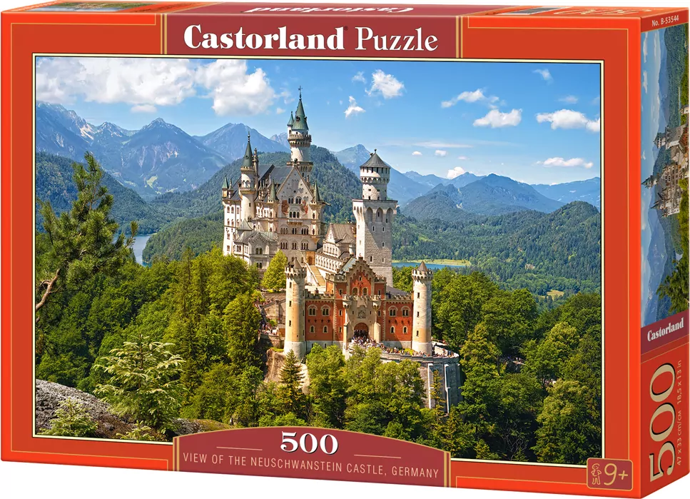 Puzzle 500. Zamek Neuschwanstein - tantis.pl