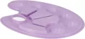 Plastikowa paleta do farb pastel fiolet - tantis.pl