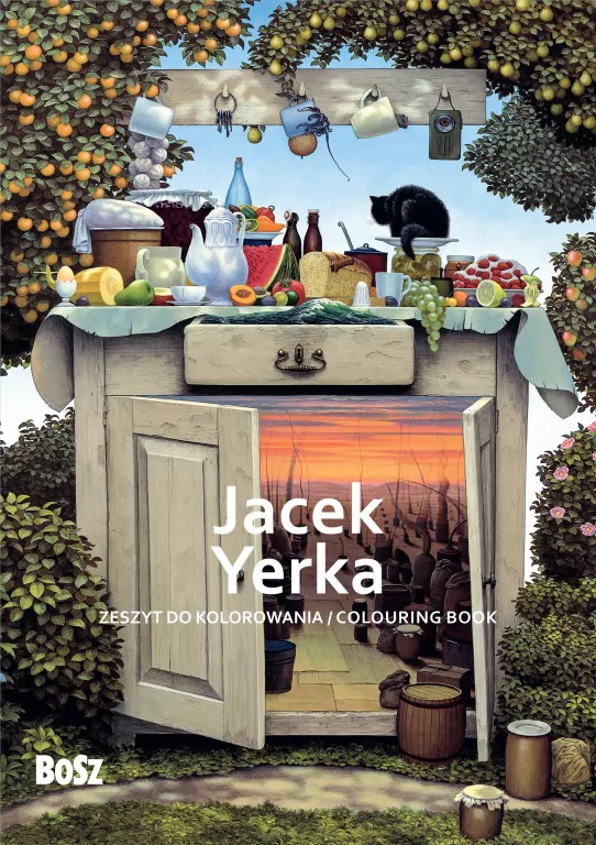 Jacek Yerka - zeszyt do kolorowania - tantis.pl