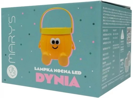 Lampka nocna LED Dynia - tantis.pl