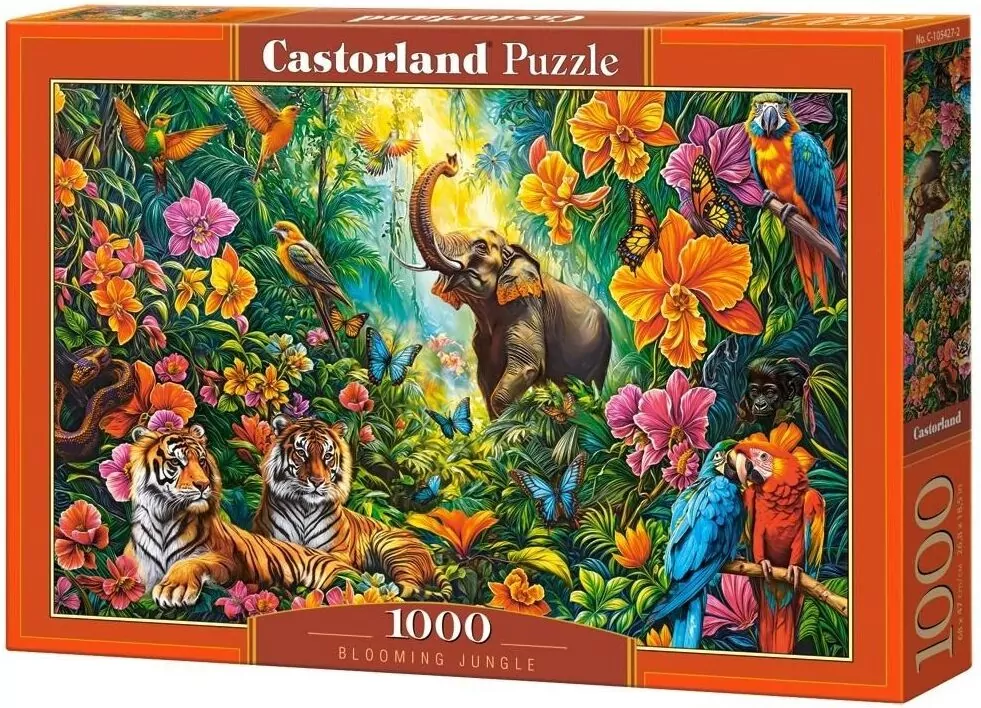 Puzzle 1000 Blooming Jungle CASTOR - tantis.pl