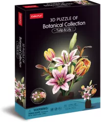 Cubic Fun Kwiaty Lilia I Tulipan