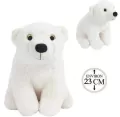 Pluszowy Bozami Niedźwiedź polarny 23cm - tantis.pl