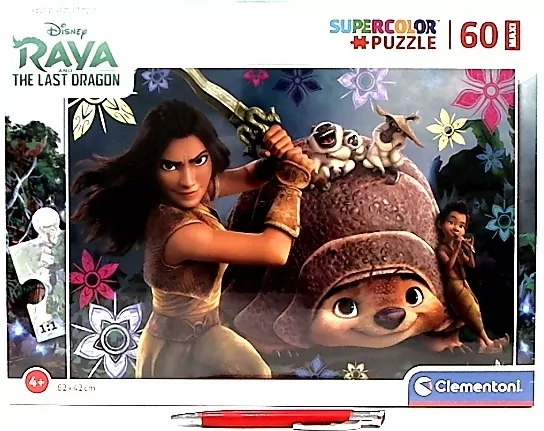 Puzzle 60 Maxi Super Kolor Raya & The Last Dragon - tantis.pl