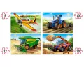 Maszyny rolnicze. Puzzle 4w1 - tantis.pl