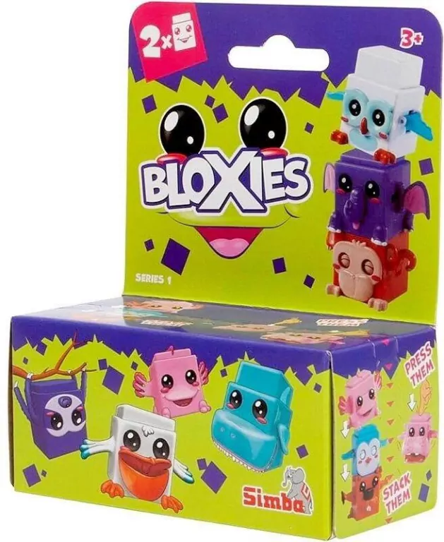 Zestaw figurek Bloxies 2-pak - tantis.pl