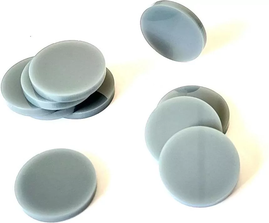 Żetony puste akryl zielone - tantis.pl