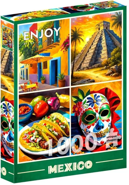 Puzzle 1000 Meksyk - tantis.pl
