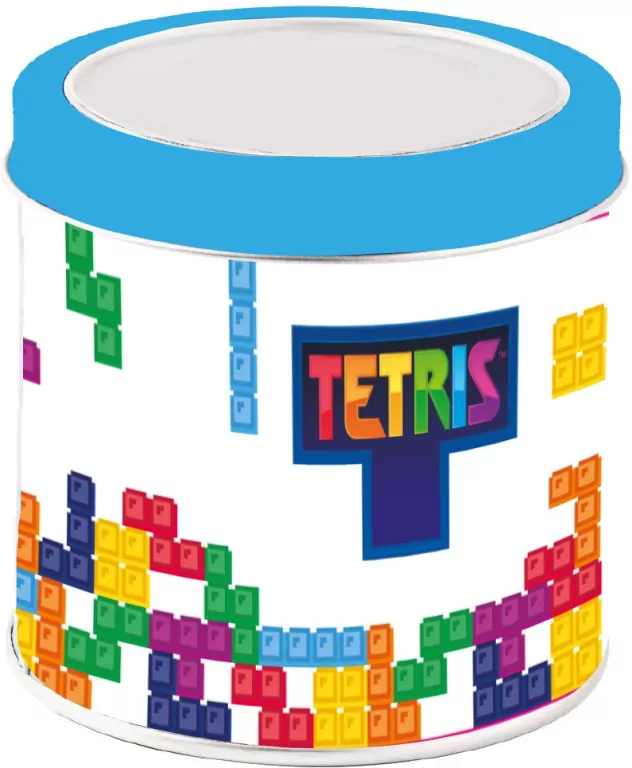 Zegarek analogowy w puszce Tetris - tantis.pl
