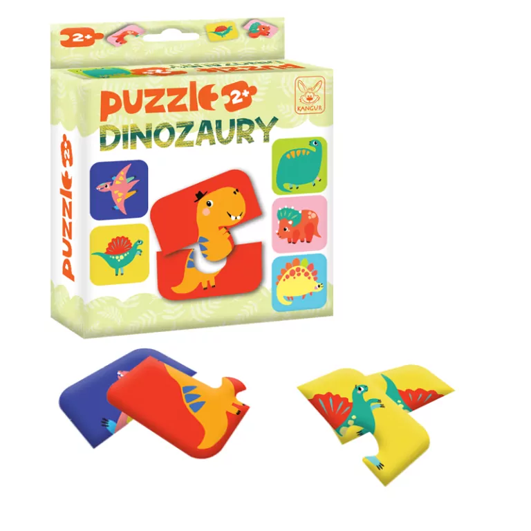 Puzzle Dinozaury 2+ - tantis.pl