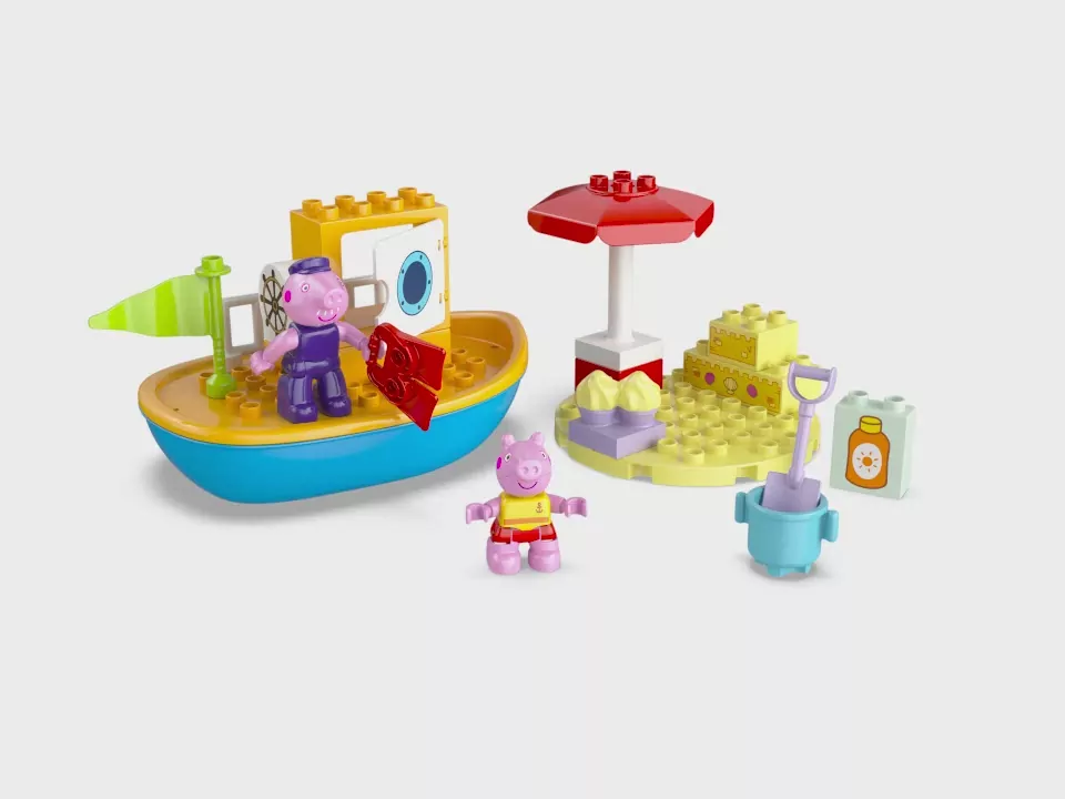 LEGO® DUPLO. Peppa i rejs łodzią. 10432 - tantis.pl