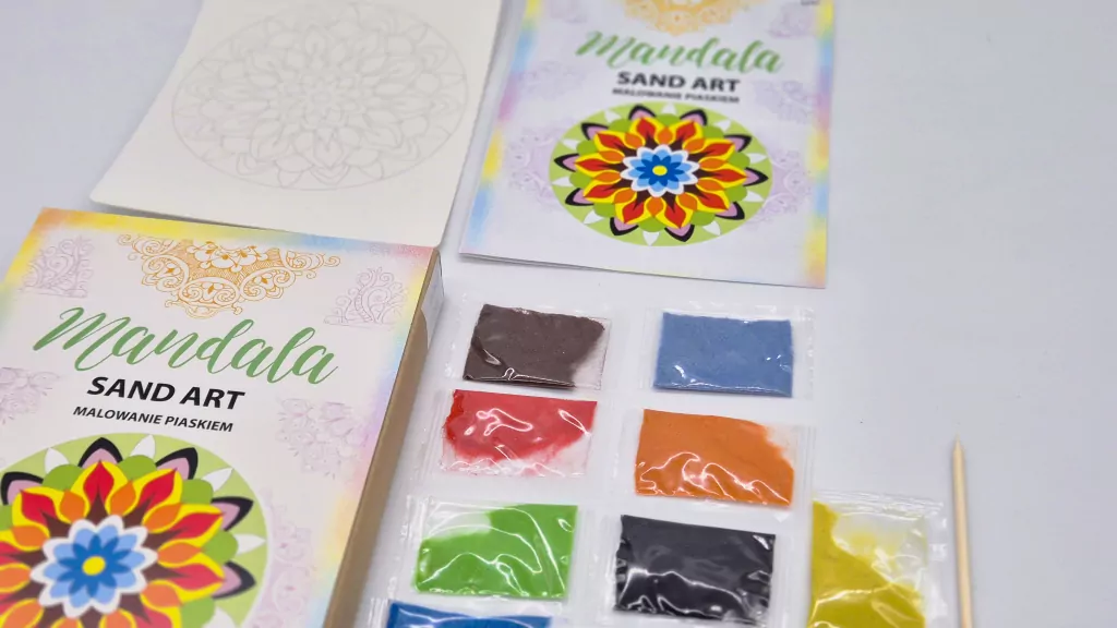 Piaskowe Malowanki Mandala Sand Art - tantis.pl