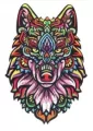 Puzzle drewniane eko 73. Tajemniczy wilk - tantis.pl
