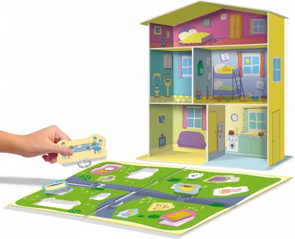 Learning house 3D. Peppa Pig - tantis.pl