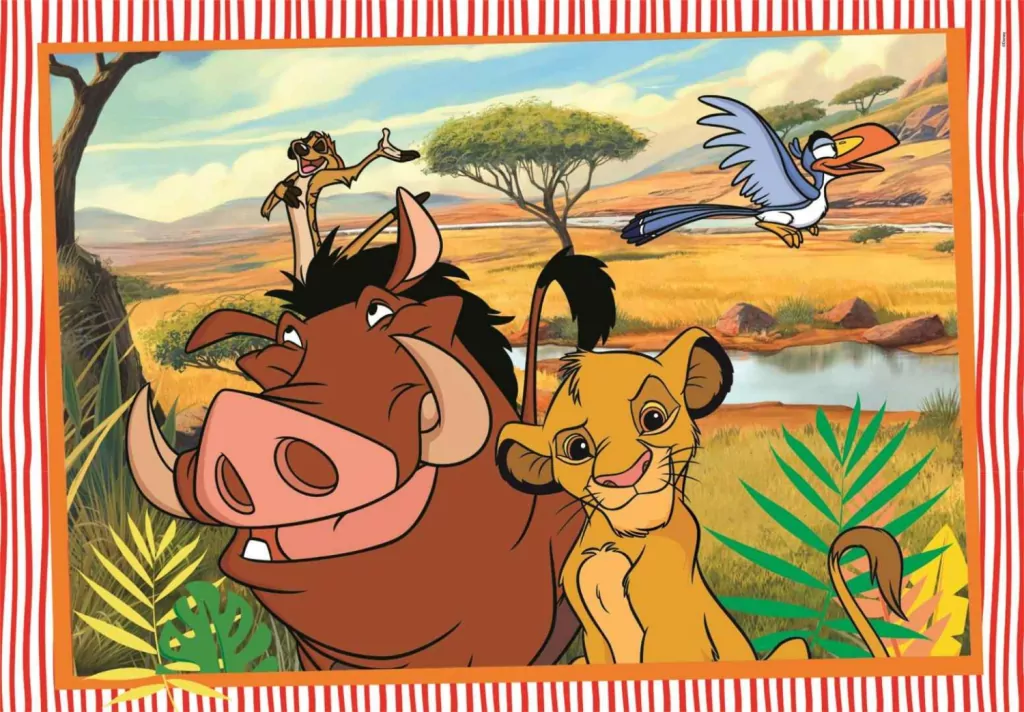 Puzzle 2x20 Disney Classics - tantis.pl