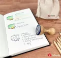 Stempel mapa Polski - pasy rzeźby terenu - tantis.pl