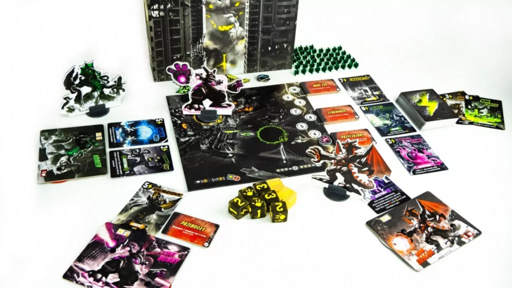 Gra planszowa Potwory w Tokio. Mroczna Edycja - tantis.pl