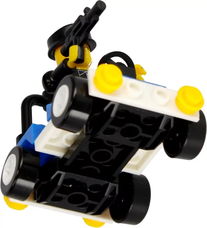 Klocki konstrukcyjne Policja ALLEBOX - tantis.pl