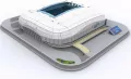 Puzzle 3D Stadion Inea w Poznaniu - tantis.pl