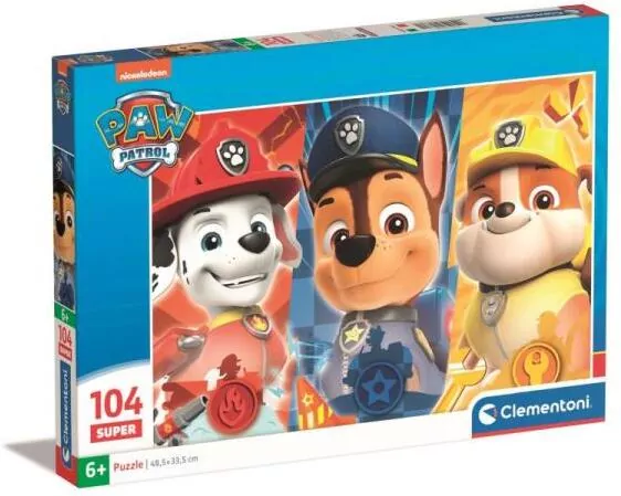 Puzzle 104 Super Psi Patrol - tantis.pl