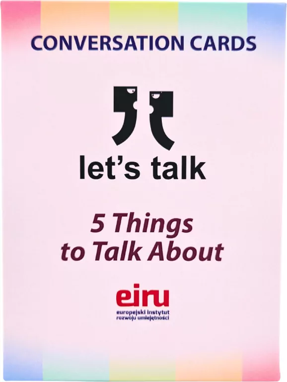 Karty Konwersacyjne - 5 Things to Talk About - tantis.pl