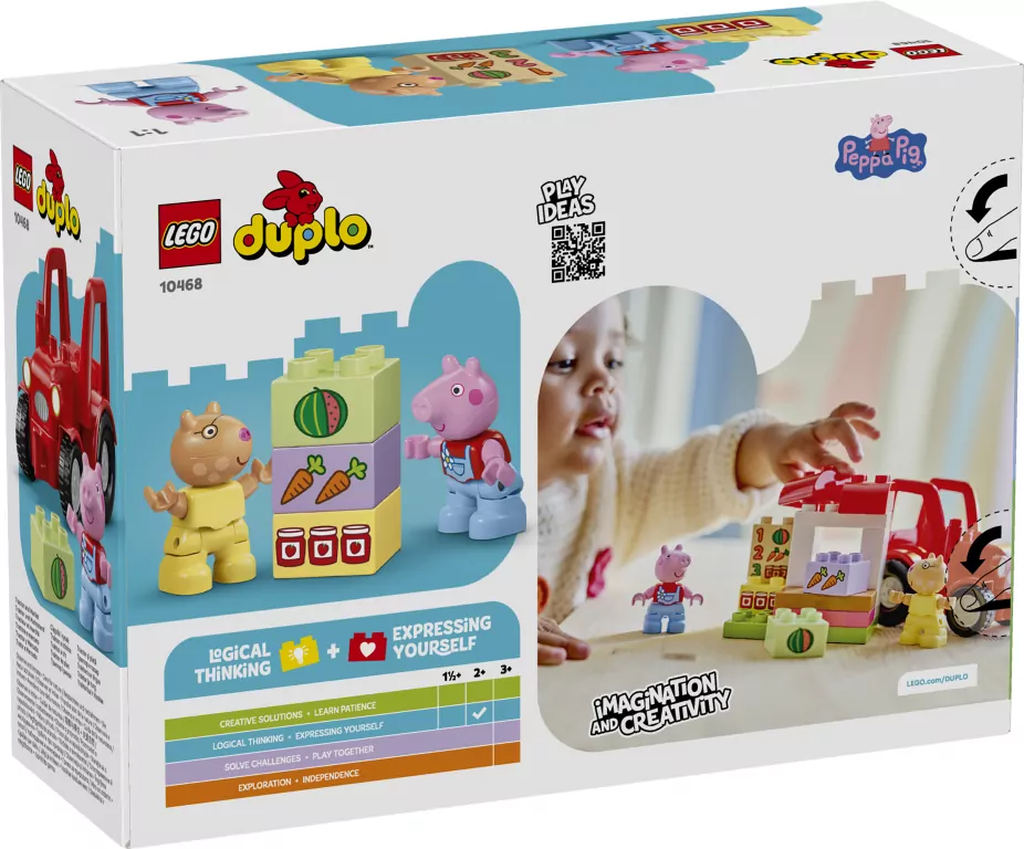 LEGO® Ciągnik i rynek 10468 - tantis.pl