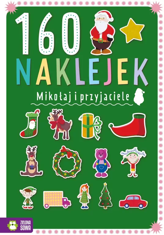 160 naklejek. Mikołaj i przyjaciele - tantis.pl