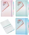 Kołozeszyt A4/200k linia PP Ombre Pastel mix ASTRA - tantis.pl