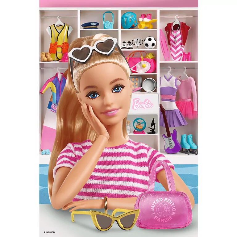 Puzzle 100 Poznaj Barbie - tantis.pl