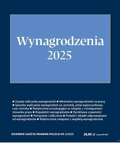 Wynagrodzenia 2025 DGP Poleca 3/2025 - tantis.pl