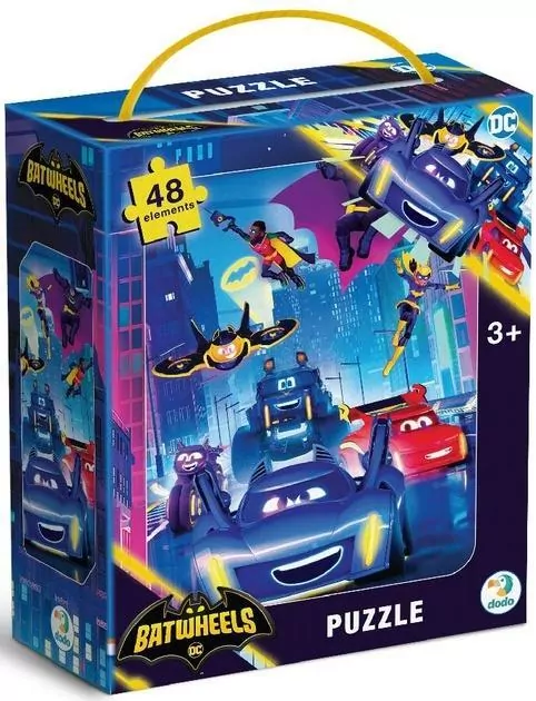 Puzzle 48 Batwheels. Poznaj Batwheels - tantis.pl