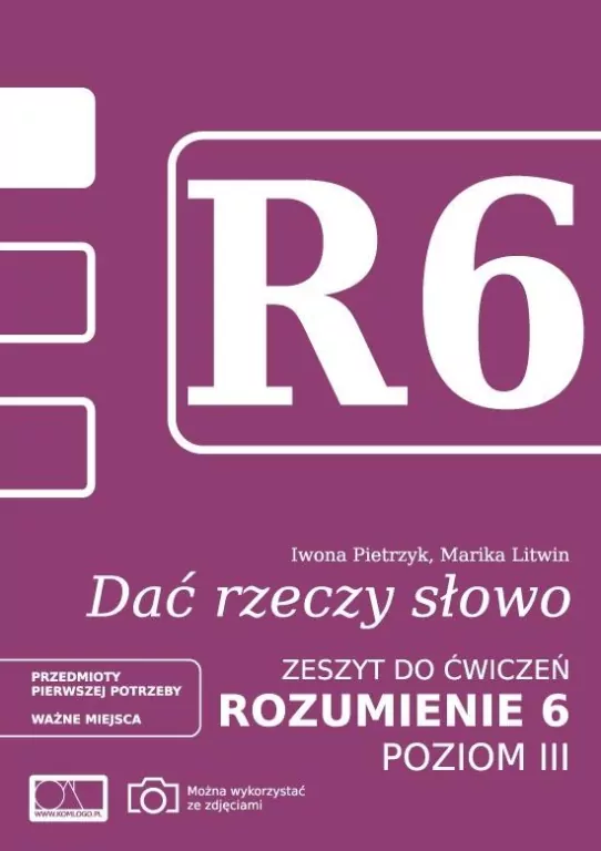 Dać rzeczy słowo. Rozumienie 6. Poziom 3 - tantis.pl