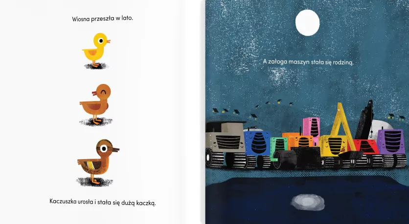 Koparka i kaczuszka - tantis.pl