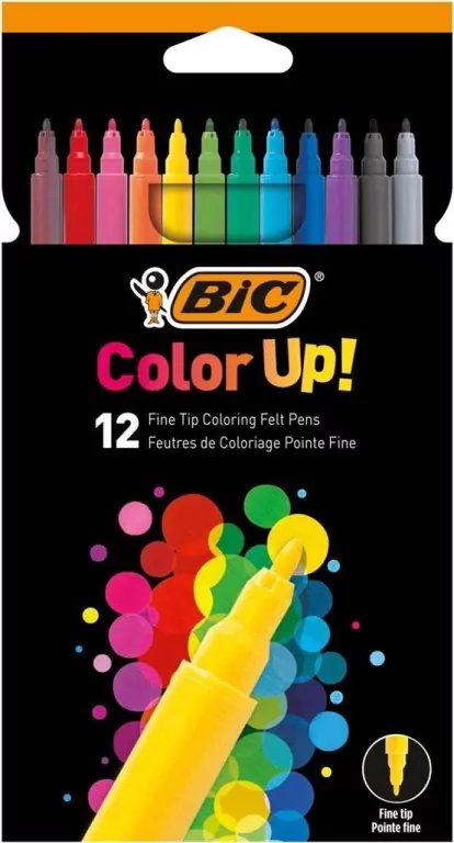 Flamastry Color UP! 12 kolorów - tantis.pl