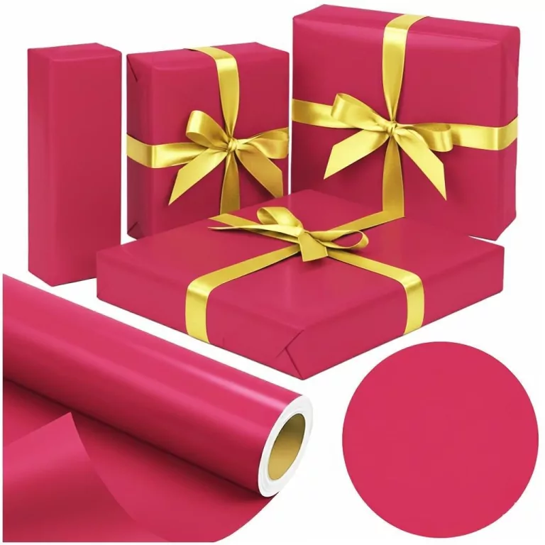 Papier ozdob. Malinowa Elegancja X-Strong 38cmx20m - tantis.pl