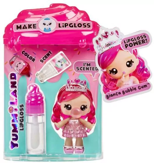 Yummiland Lipgloss Doll- Bianca Bubblegum - tantis.pl
