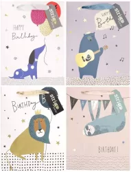 Torba prezentowa Party 18x23x10cm mix STRIGO