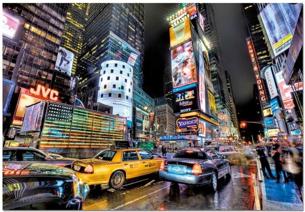 Puzzle 1000 Times Square Nowy Jork 109622 - tantis.pl