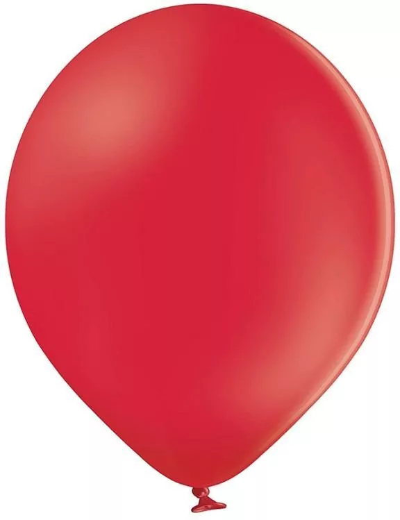 Balony Belbal pastelowe czerwone - tantis.pl