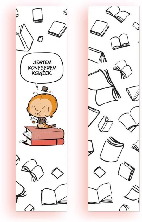 Zakładka kartonowa - Koneser książek - tantis.pl