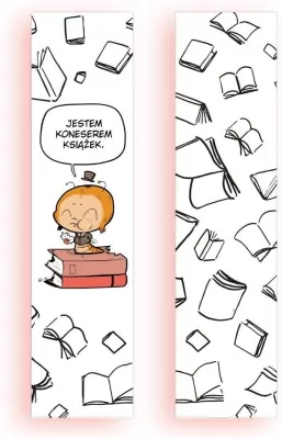 Zakładka kartonowa - Koneser książek