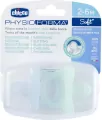 Chicco. Soft. Smoczek. 2 sztuki. 2-6 miesięcy. Niebieski - tantis.pl