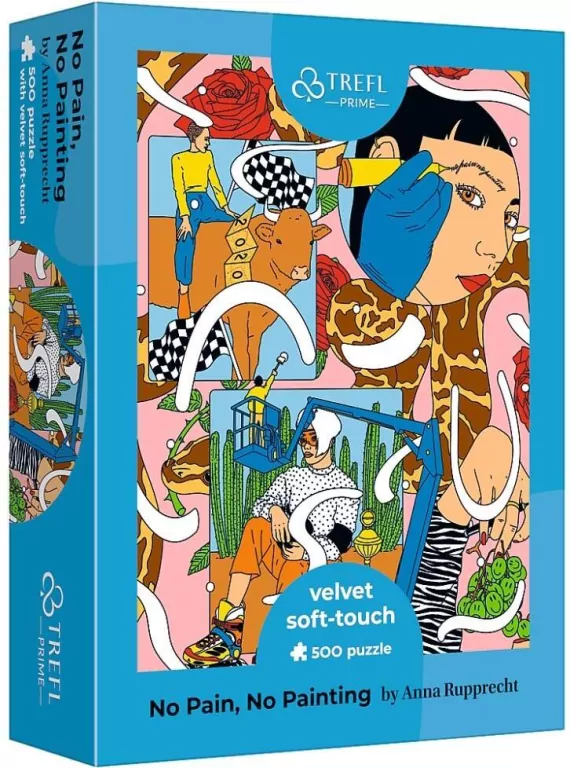 Puzzle 500. No Pain, No Painting TREFL - tantis.pl